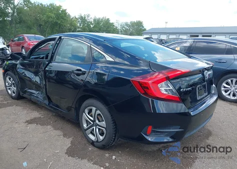 2018 Honda Civic Lx from USA, damaged, VIN 19XFC2F59JE040599